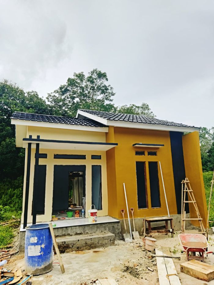 foto tampak rumah tipe 36 perumahan GRIYA PANEN INDAH DINAR