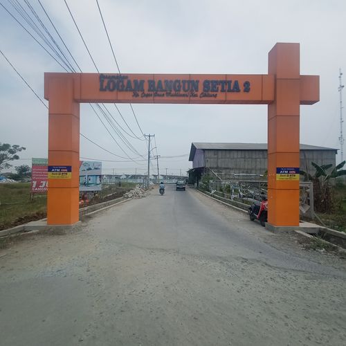foto gerbang perumahan LOGAM BANGUN SETIA-2 TAHAP 5