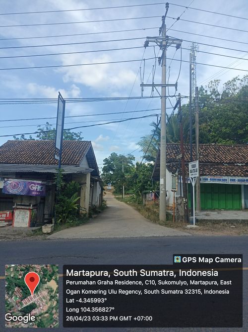 foto gerbang perumahan GRAHA CITRA LAND