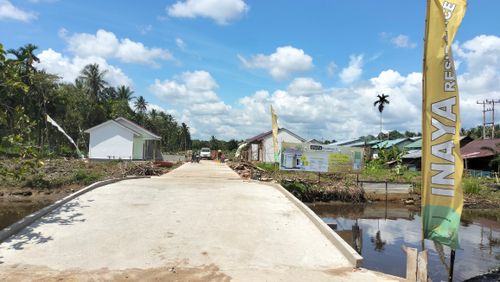 foto gerbang perumahan INAYA RESIDENCE 2