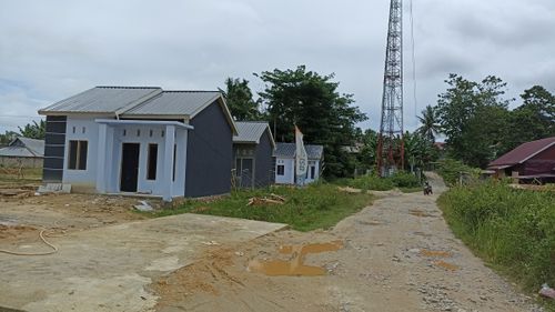 foto gerbang perumahan PORASA RESIDENCE