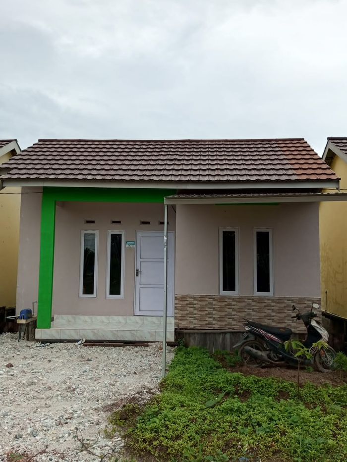 foto tampak rumah tipe 36 perumahan ZAHRA GREEN 2 TAHAP 1