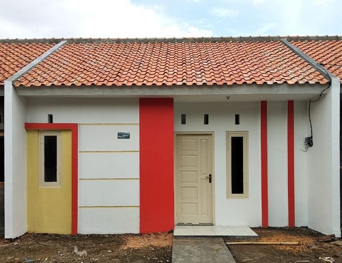 foto tampak rumah tipe T. 30 perumahan Villa Pisma Asri 6