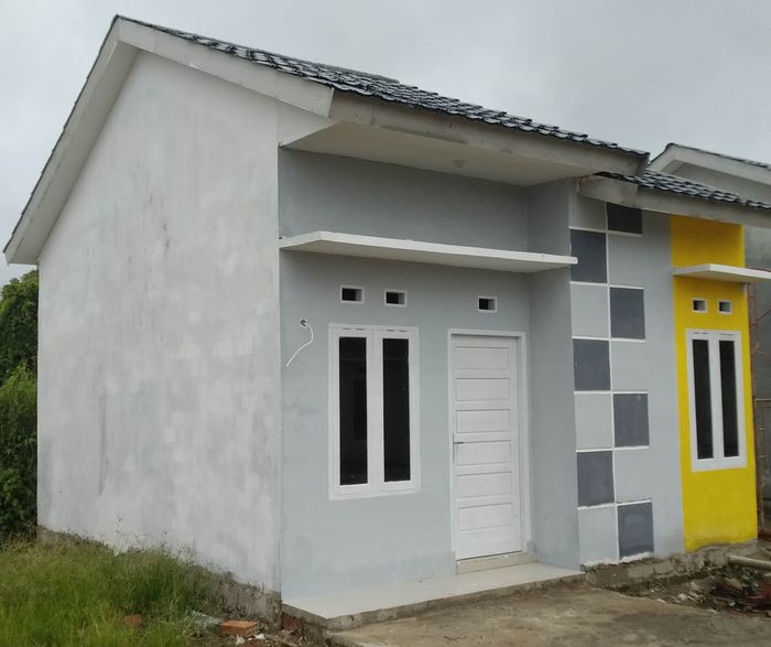 foto tampak rumah tipe 36 perumahan Perumahan Grand Rizky