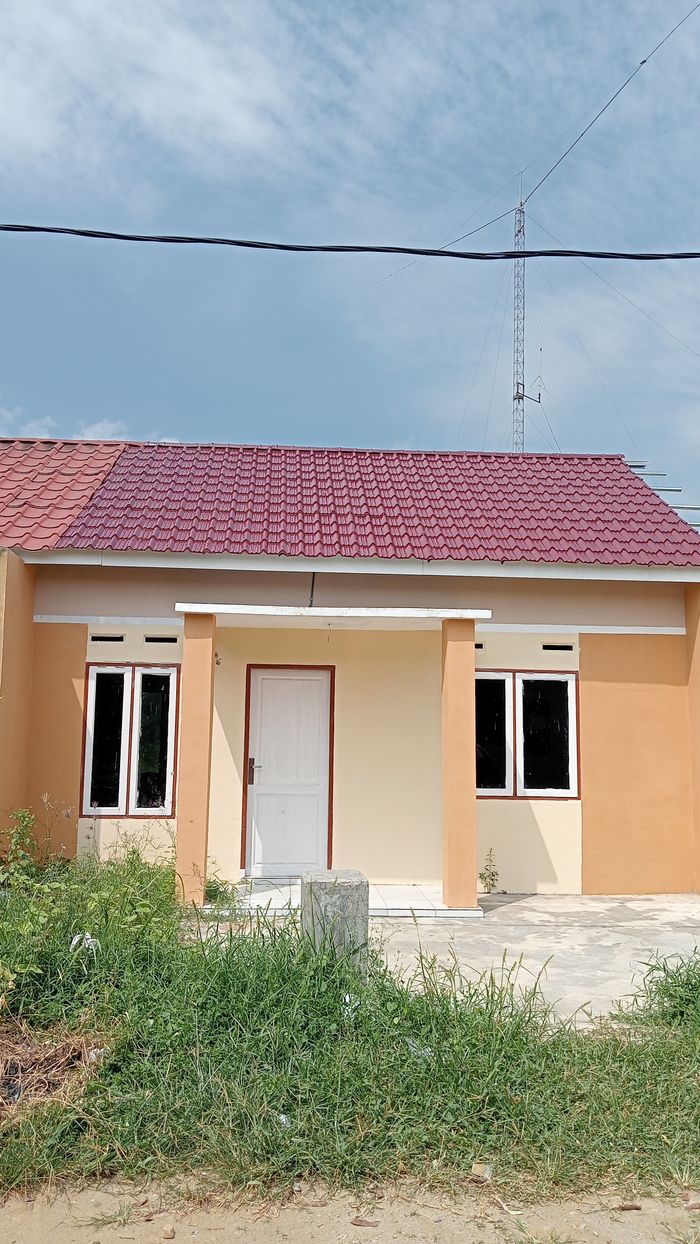 foto tampak rumah tipe 36/153 perumahan PURI GLOBAL ASRI