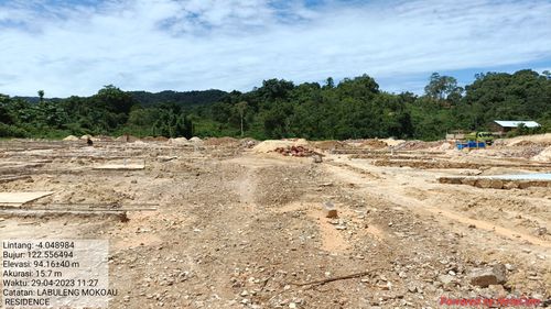 foto posisi tengah perumahan LABULENG MOKOAU RESIDENCE