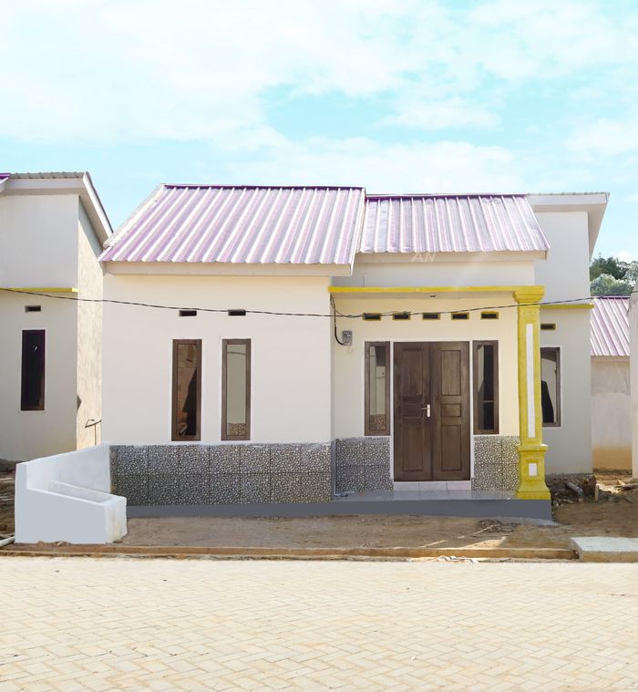foto tampak rumah tipe 36 perumahan FELYCIA RESIDENCE (Tahap 2)