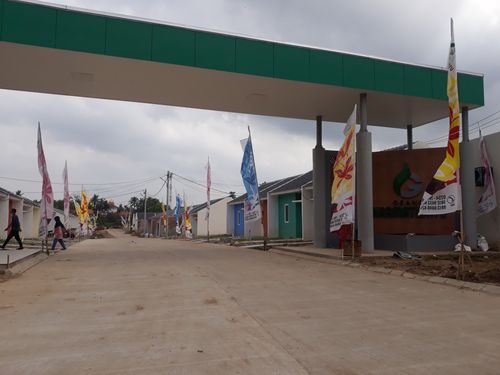 foto contoh rumah perumahan GRAND KRAMATWATU 3
