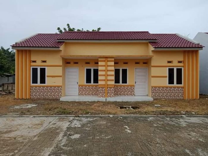 foto tampak rumah tipe 36 perumahan AULIYA PERMAI 9