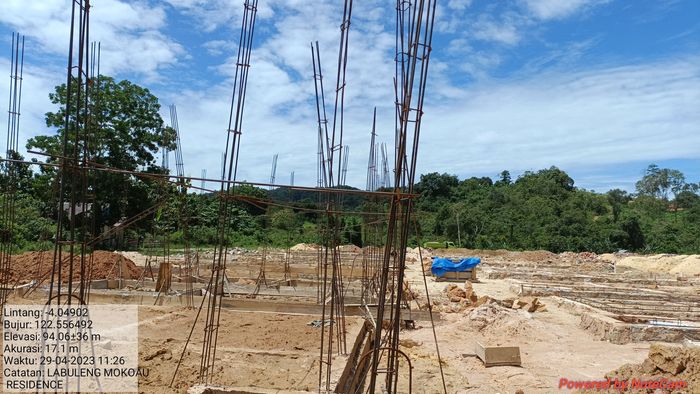 foto tampak rumah tipe 36 perumahan LABULENG MOKOAU RESIDENCE