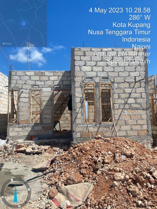 foto contoh rumah perumahan Puri Mandato Naioni