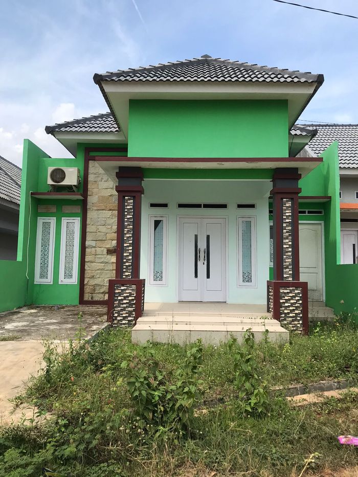 foto tampak rumah tipe 60 perumahan Griya Lestari Indah 2