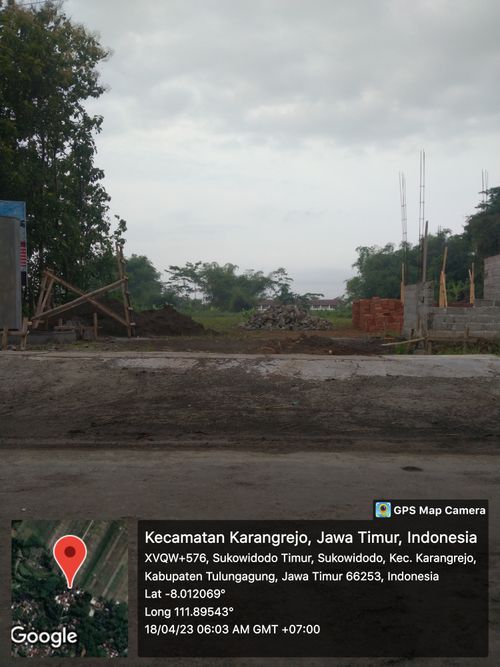 foto posisi tengah perumahan BMW SAKURA II
