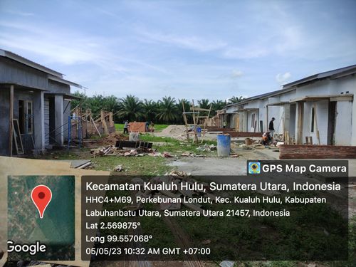 foto posisi tengah perumahan PURI LONDUT REGENCY