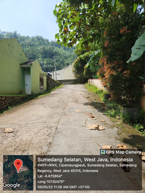 foto posisi tengah perumahan CIPAMEUNGPEUK GREEN RESIDENCE II