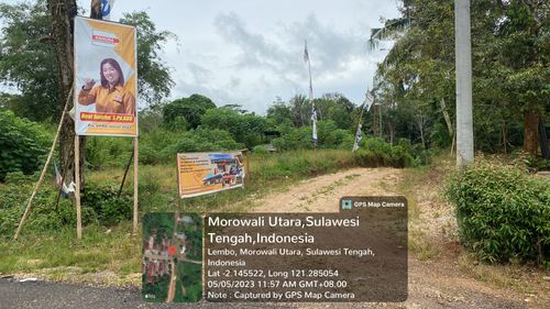 foto gerbang perumahan berjaya lahubala tekosi