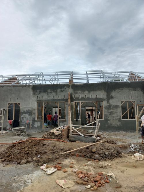 foto contoh rumah perumahan KAMPOENG KITA
