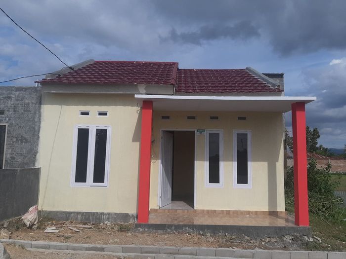 foto tampak rumah tipe 36 perumahan Perumahan Bintang Anugerah Jaya 3