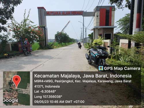foto gerbang perumahan Mutiara Alam Permai Tahap 2