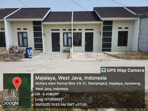 foto posisi tengah perumahan Mutiara Alam Permai Tahap 2