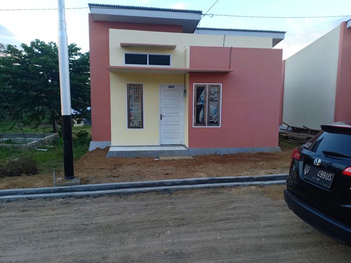 foto tampak rumah tipe 36 perumahan JAILOLO RESIDENCE