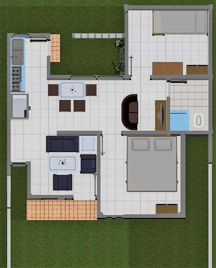 foto denah rumah tipe 36 perumahan JAILOLO RESIDENCE