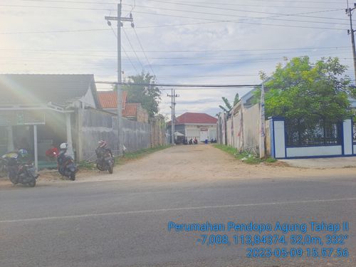 foto gerbang perumahan PENDOPO AGUNG RESIDENCE (TAHAP II)