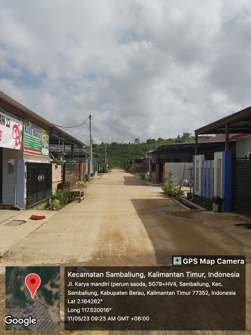 foto posisi tengah perumahan BUKIT SAODA B