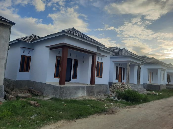 foto tampak rumah tipe 36 perumahan SURYA PAGI 5