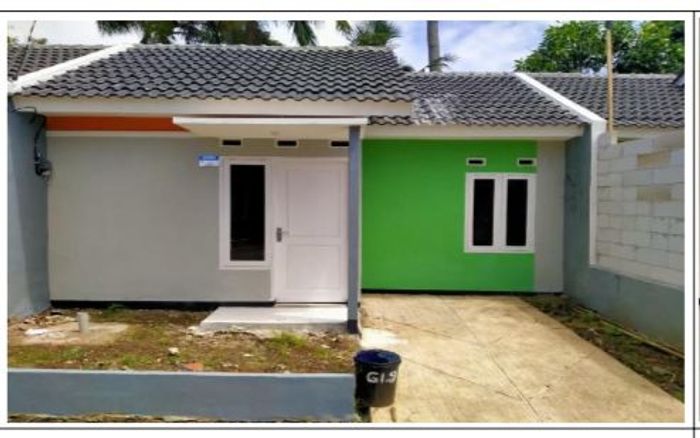 foto tampak rumah tipe 36/60 perumahan Perumahan Taman Bilqis Regency