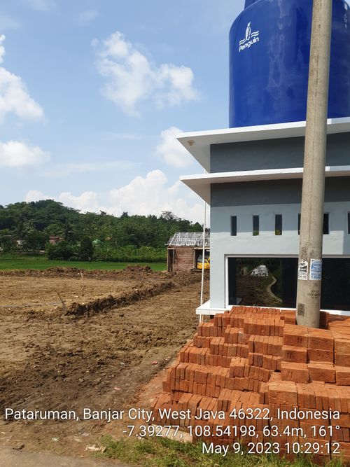 foto gerbang perumahan Hegarsari Residence