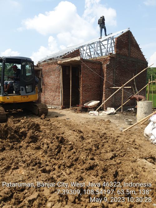 foto contoh rumah perumahan Hegarsari Residence