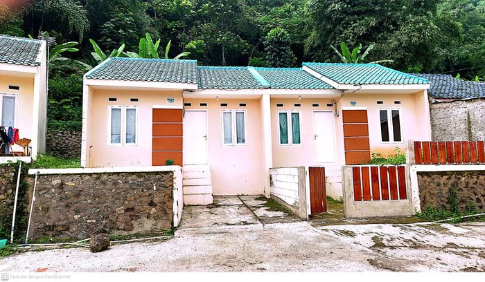 foto tampak rumah tipe subsidi perumahan CIPAMEUNGPEUK GREEN RESIDENCE II
