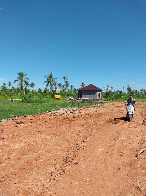 foto posisi tengah perumahan AZZAM REGENCY