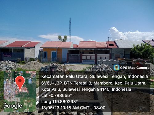 foto posisi tengah perumahan NEW TERATAI 3 MAMBORO