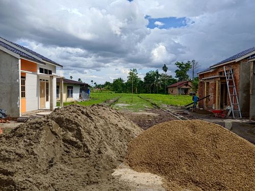 foto posisi tengah perumahan Bratanata Residence 8