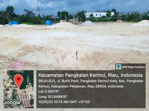 foto posisi tengah perumahan BUMI KERINCI PERMAI IV