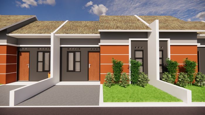 foto tampak rumah tipe 28 perumahan Perumahan Dai Persada Residence 2
