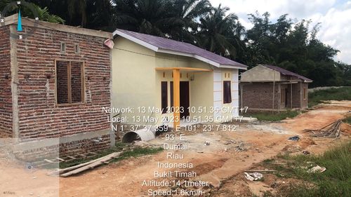 foto contoh rumah perumahan Griya Hayati Permai VI