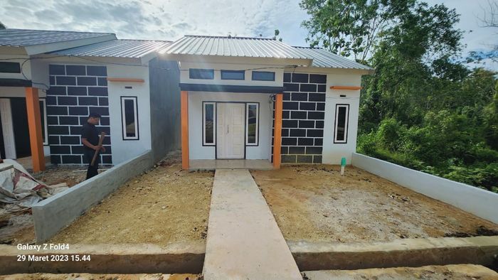 foto tampak rumah tipe 36/112 perumahan PERUMAHAN AZALIA ZAKI III