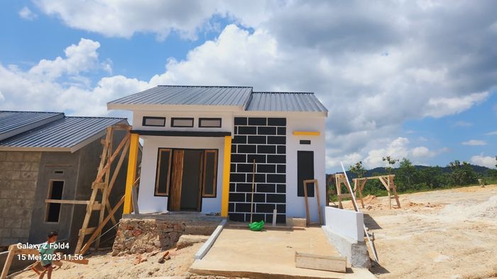 foto tampak rumah tipe 36 perumahan PERUMAHAN AZALIA ZAKI III