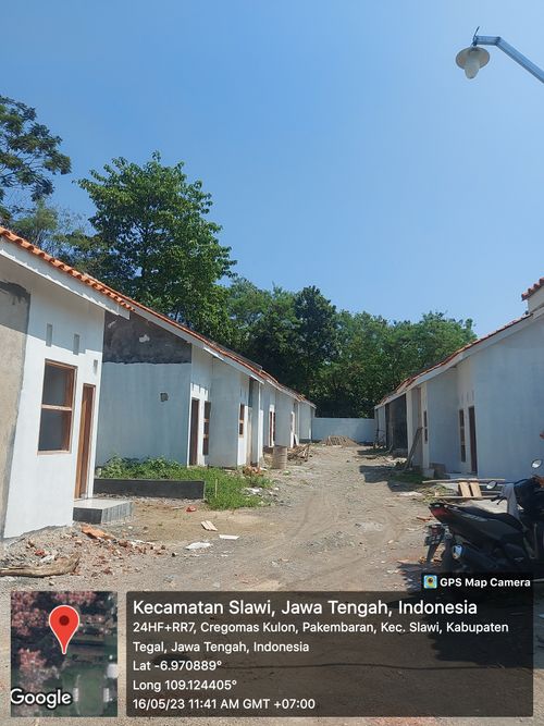 foto posisi tengah perumahan Griyo Afa Pesona Trayeman 2 Tahap 2