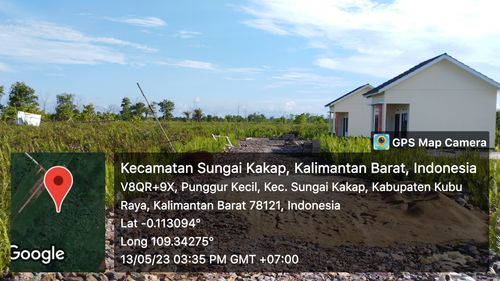 foto posisi tengah perumahan Bumi Serdam Indah IJ
