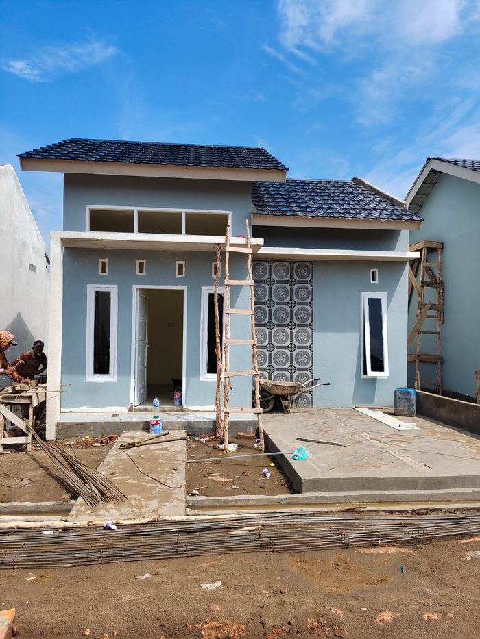 foto tampak rumah tipe 36 perumahan PARADISE MOMS