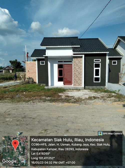 foto contoh rumah perumahan Nadya regency