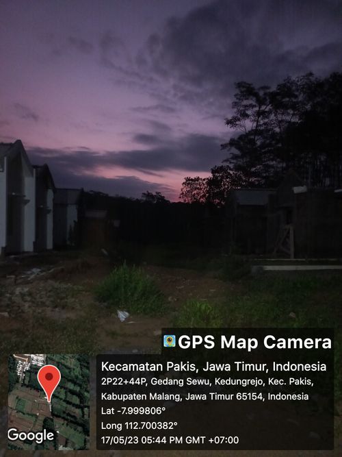 foto posisi tengah perumahan Grand Mutiara Kedungrejo