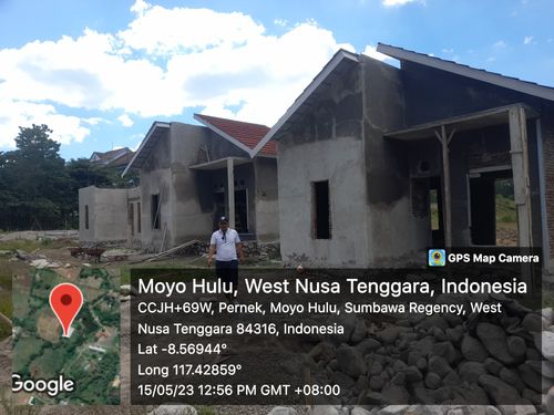 foto posisi tengah perumahan Apernas salwa residence