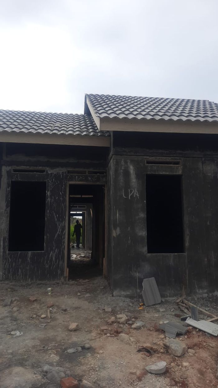 foto denah rumah tipe 32/97 perumahan CURUG ASRI