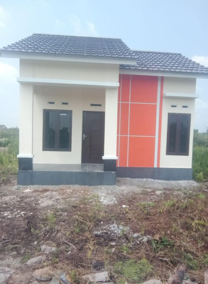 foto tampak rumah tipe 36 perumahan Bumi Serdam Indah IJ