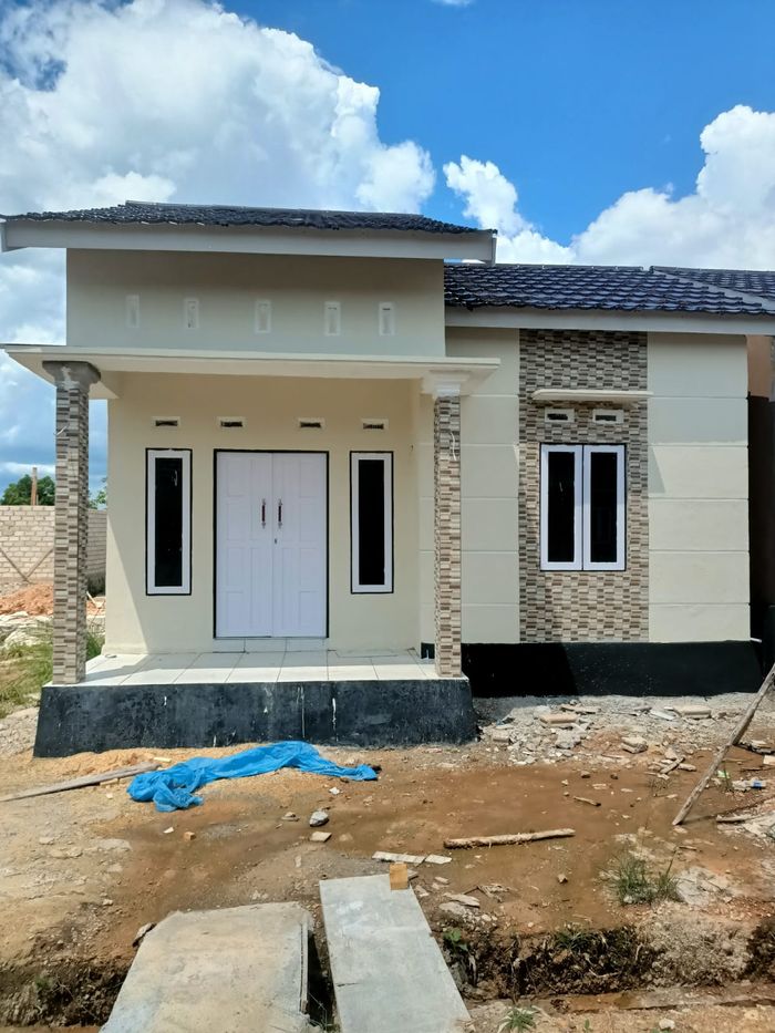 foto tampak rumah tipe 36 perumahan BERKAT RIZKI PESONA 6